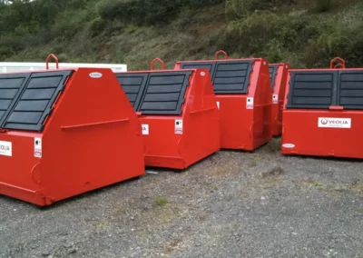 Containers destinés au stockage des Papiers, Cartons, AMS, PAM