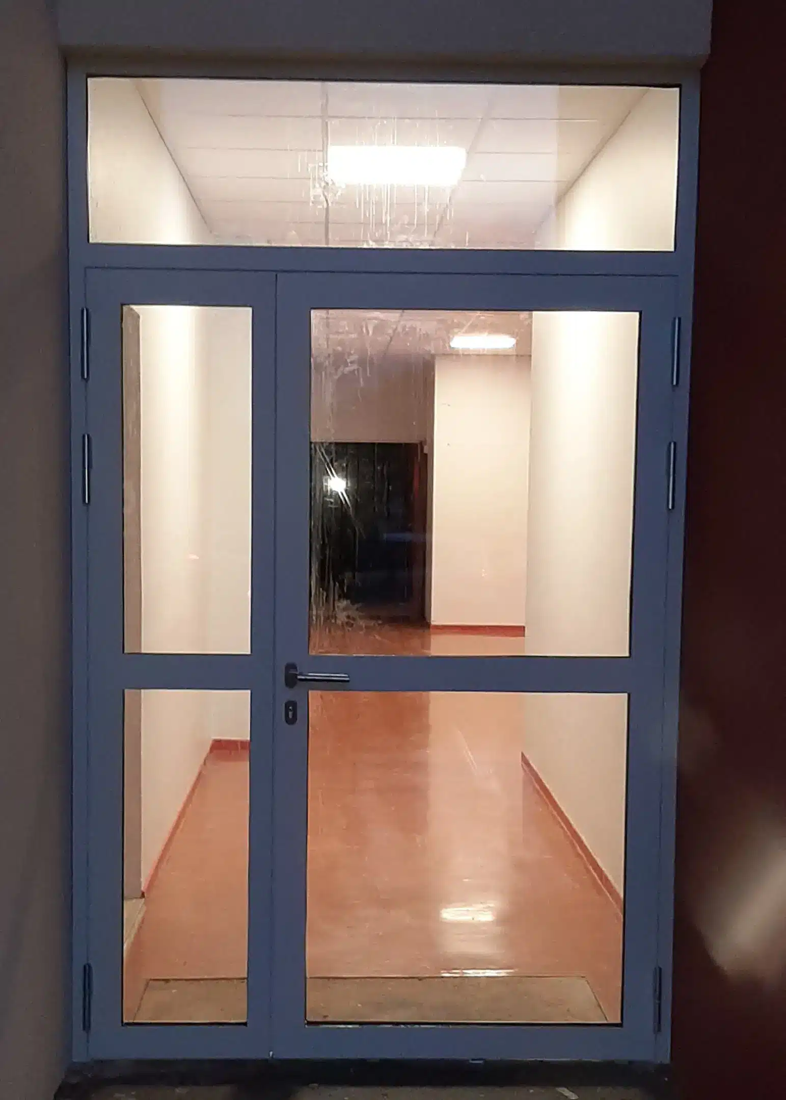 Porte à rupture de pont thermique JANSEN – Collège St-Céré